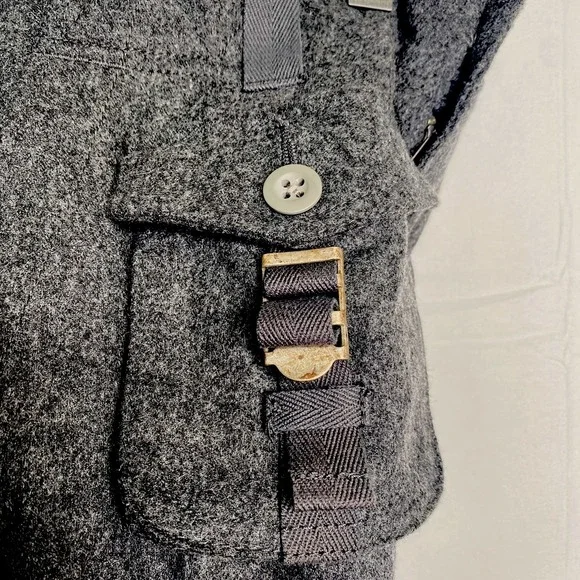 Ralph Lauren Blue Label Rugby Gray‎ Rare Jodhpurs Pants Wool Sz 0 - Picture 11 of 16